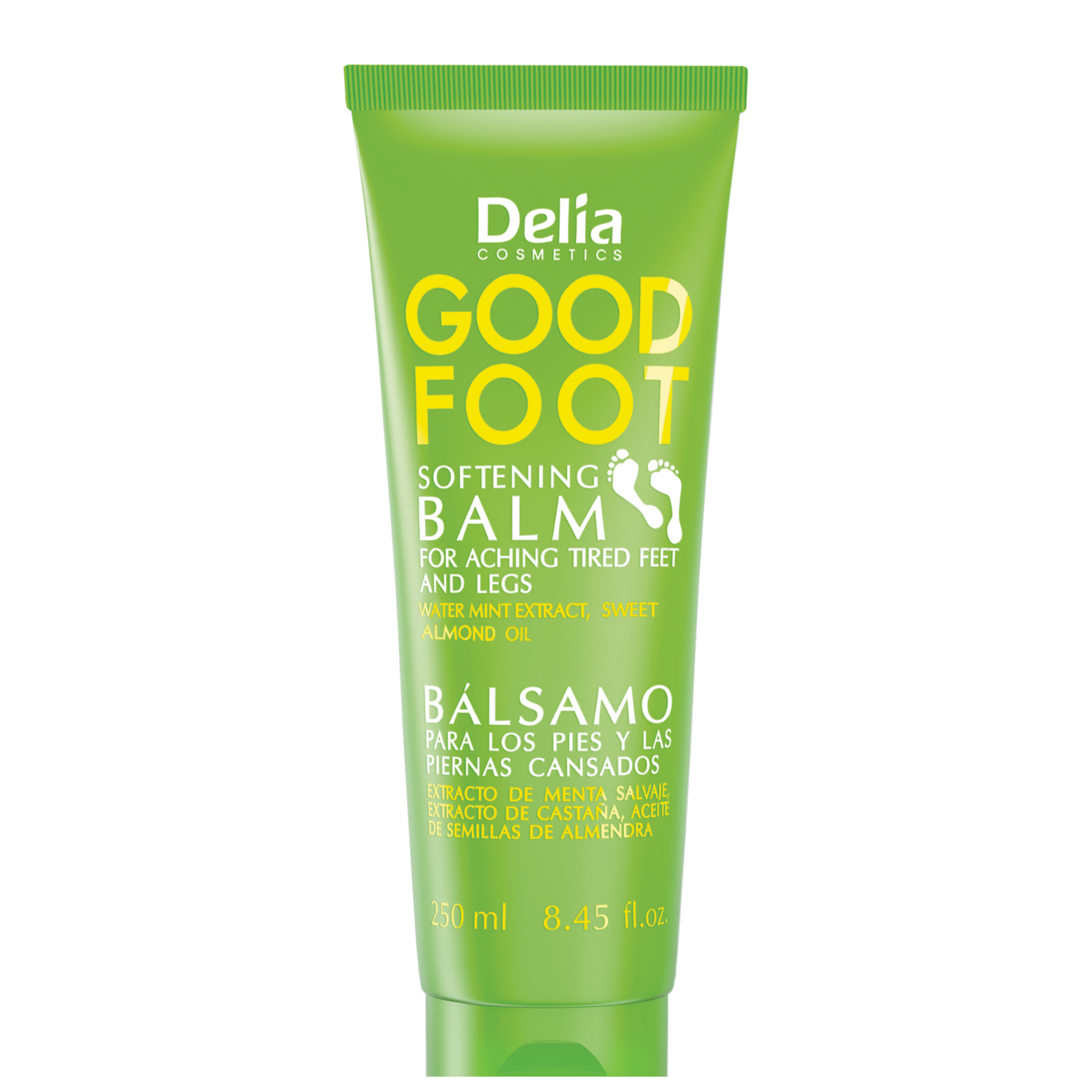 بلسم GOOD FOOT لتنعيم القدمين لآلام الأقدام والساقين المتعبة 250 مل - Delia Cosmetics