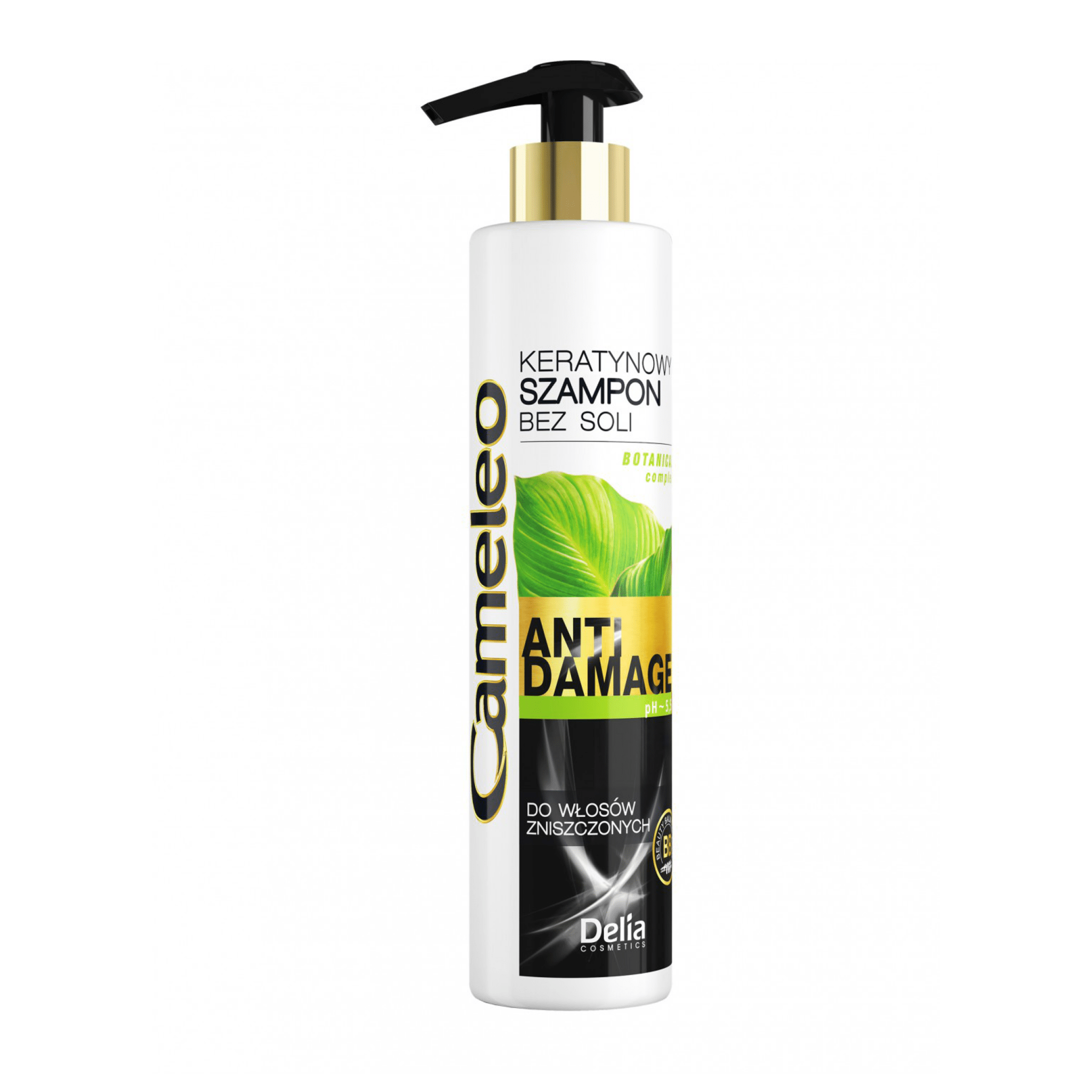 CAMELEO Anti - Damage شامبو للشعر التالف مركب نباتي 250 مل - Delia Cosmetics