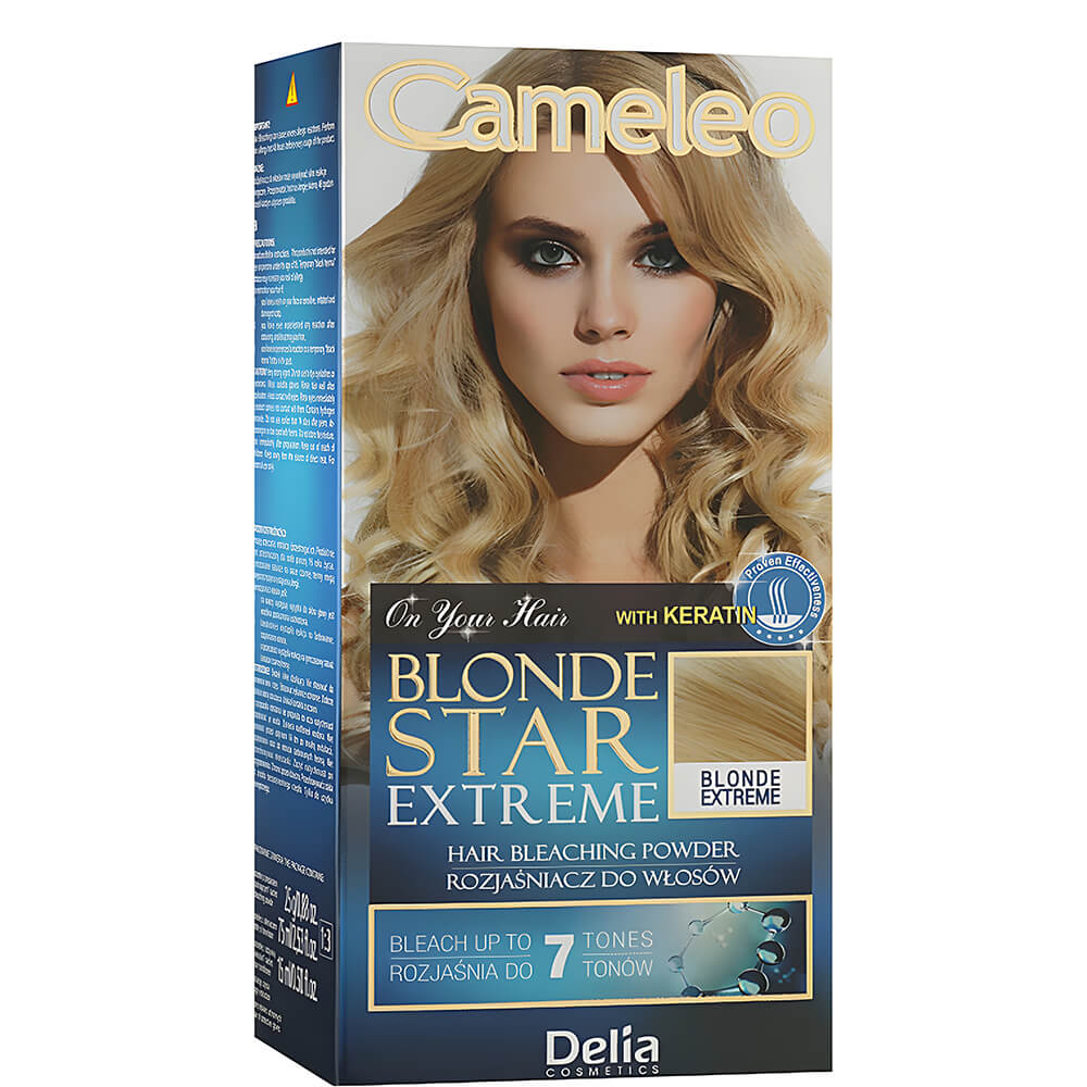 CAMELEO - Blonde Star Extreme Bleaching Powder 25g - Delia Cosmetics