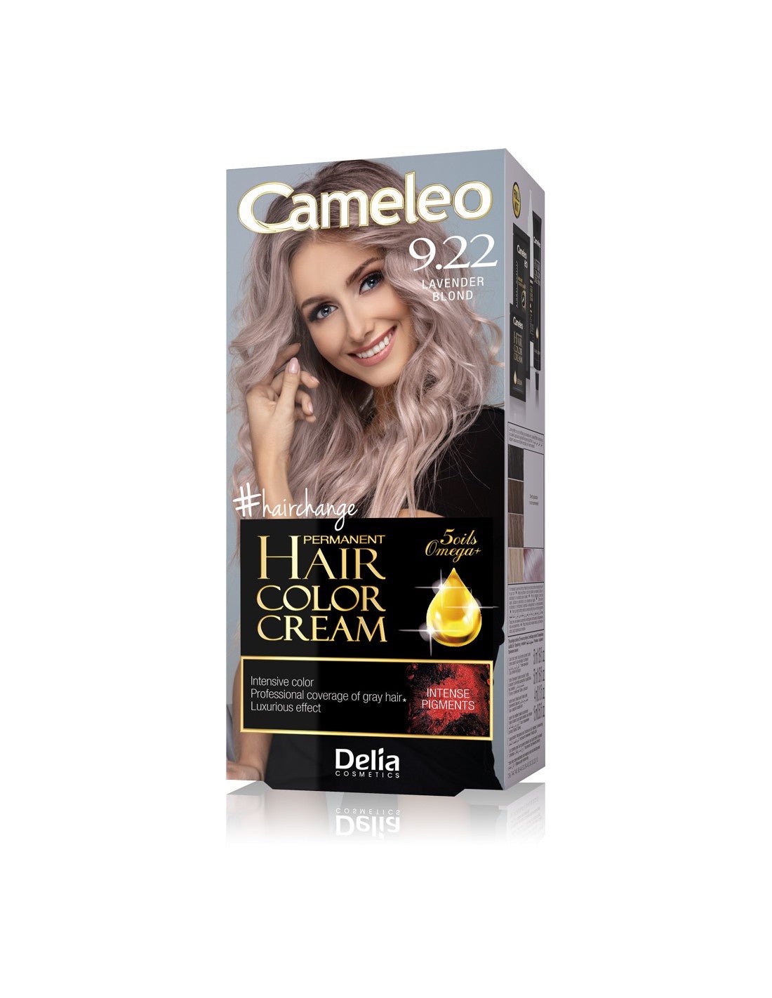 CAMELEO - Permanent Hair Color Cream OMEGA II - Delia Cosmetics
