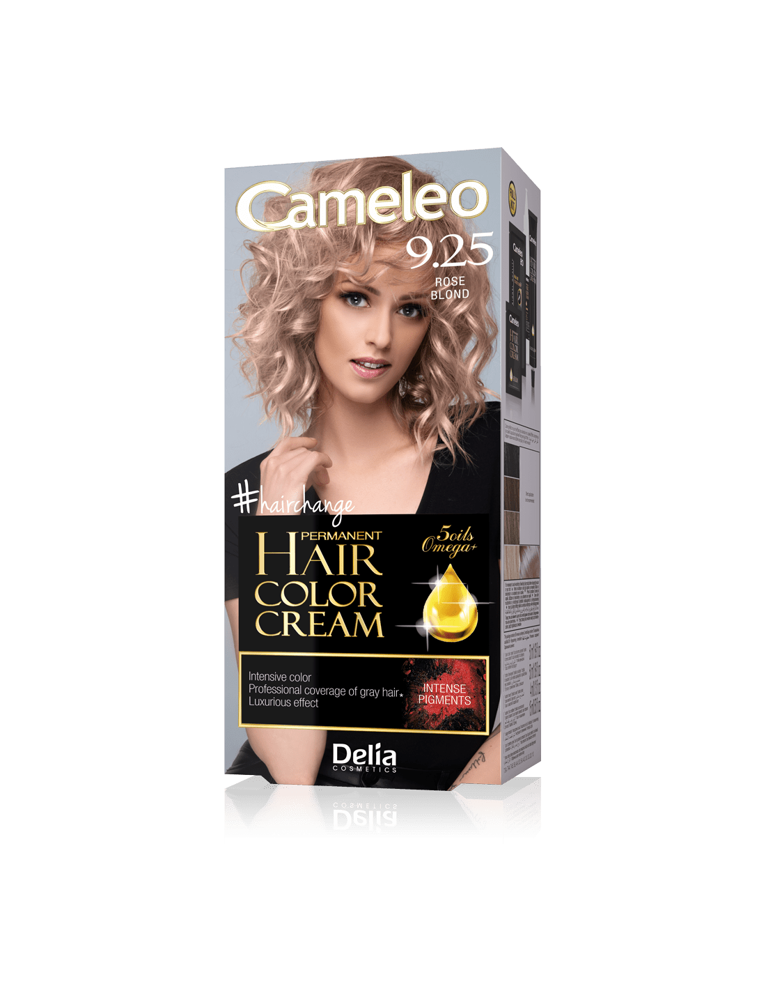 CAMELEO - Permanent Hair Color Cream OMEGA II - Delia Cosmetics