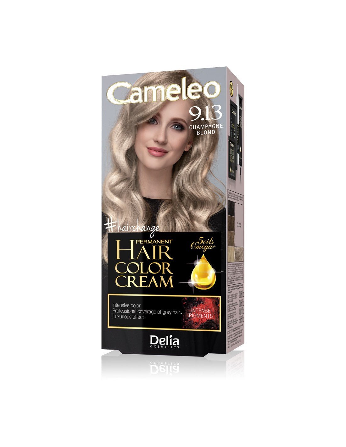 CAMELEO - Permanent Hair Color Cream OMEGA II - Delia Cosmetics
