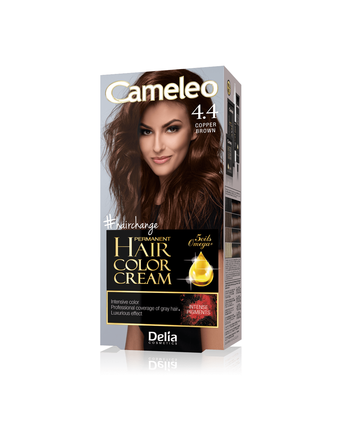 CAMELEO - Permanent Hair Color Cream OMEGA II - Delia Cosmetics