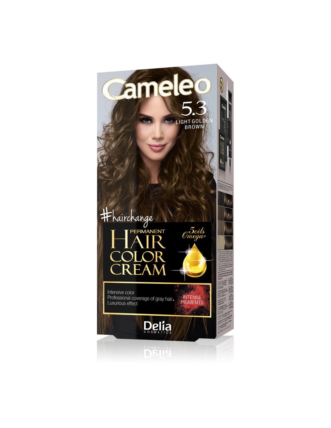 CAMELEO - Permanent Hair Color Cream OMEGA II - Delia Cosmetics