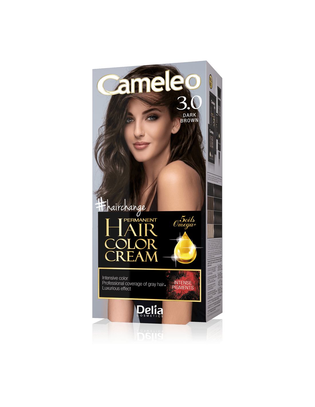 CAMELEO - Permanent Hair Color Cream OMEGA II - Delia Cosmetics