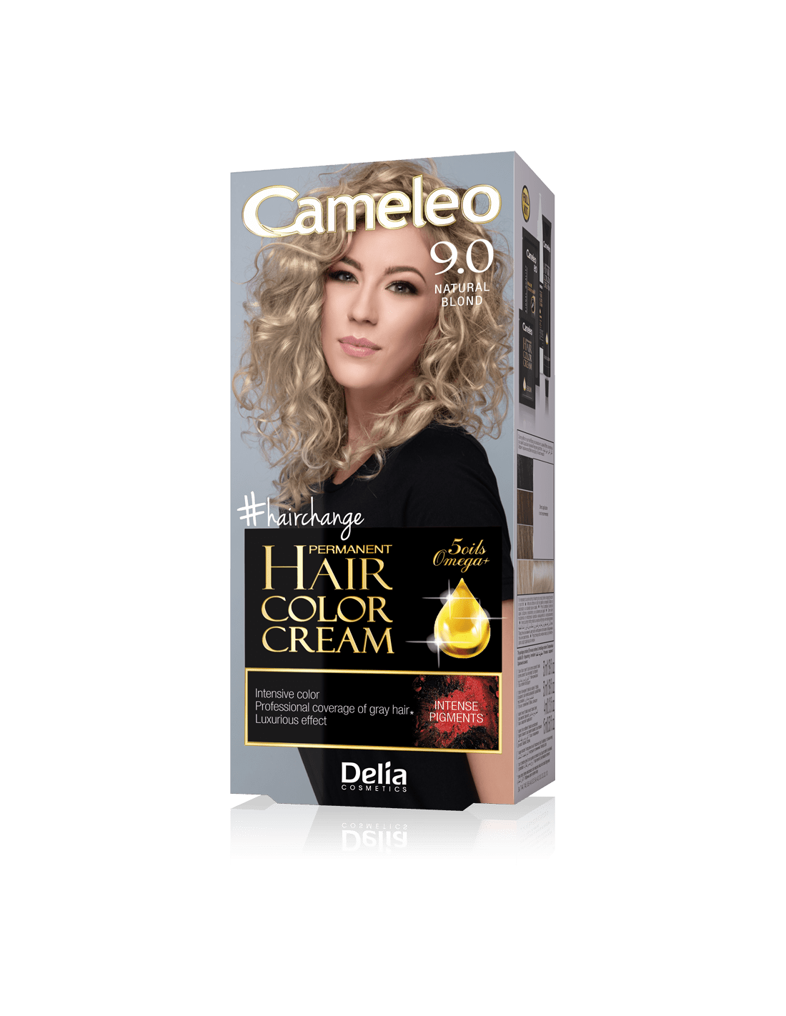 CAMELEO - Permanent Hair Color Cream OMEGA II - Delia Cosmetics