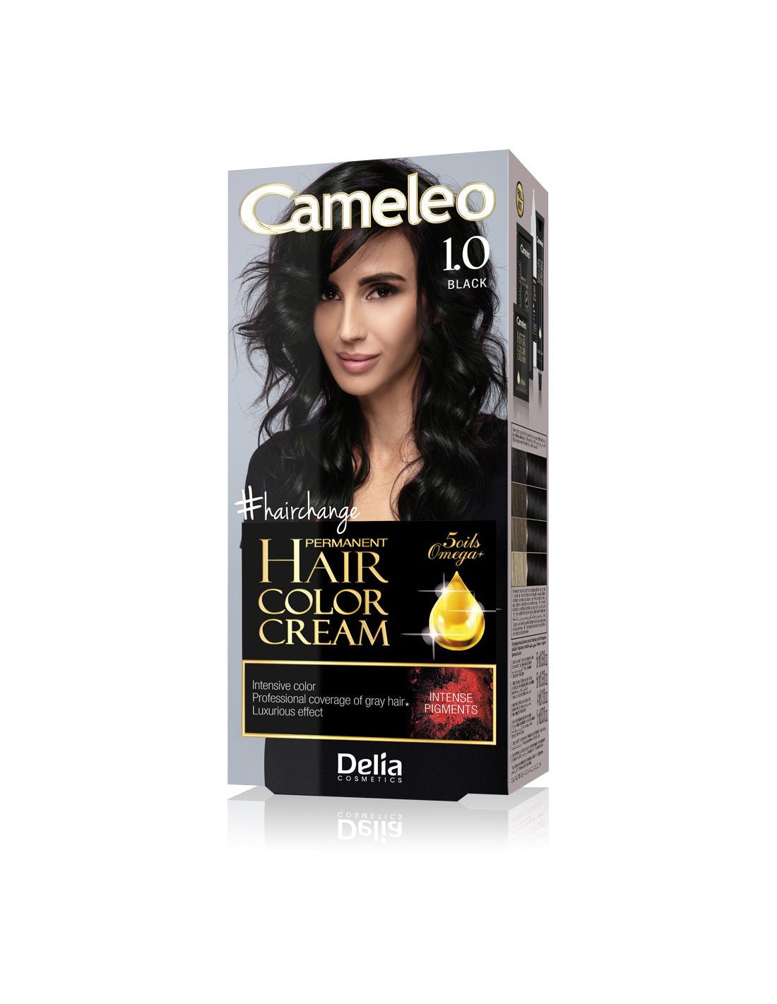 CAMELEO - Permanent Hair Color Cream OMEGA II - Delia Cosmetics