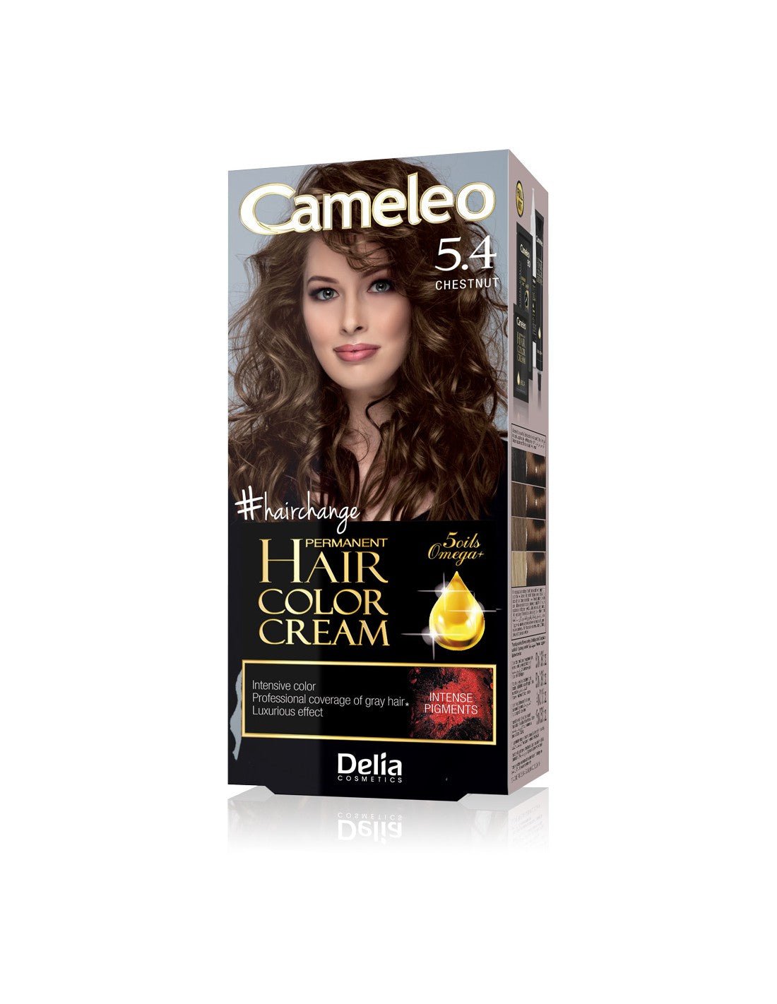 CAMELEO - Permanent Hair Color Cream OMEGA II - Delia Cosmetics