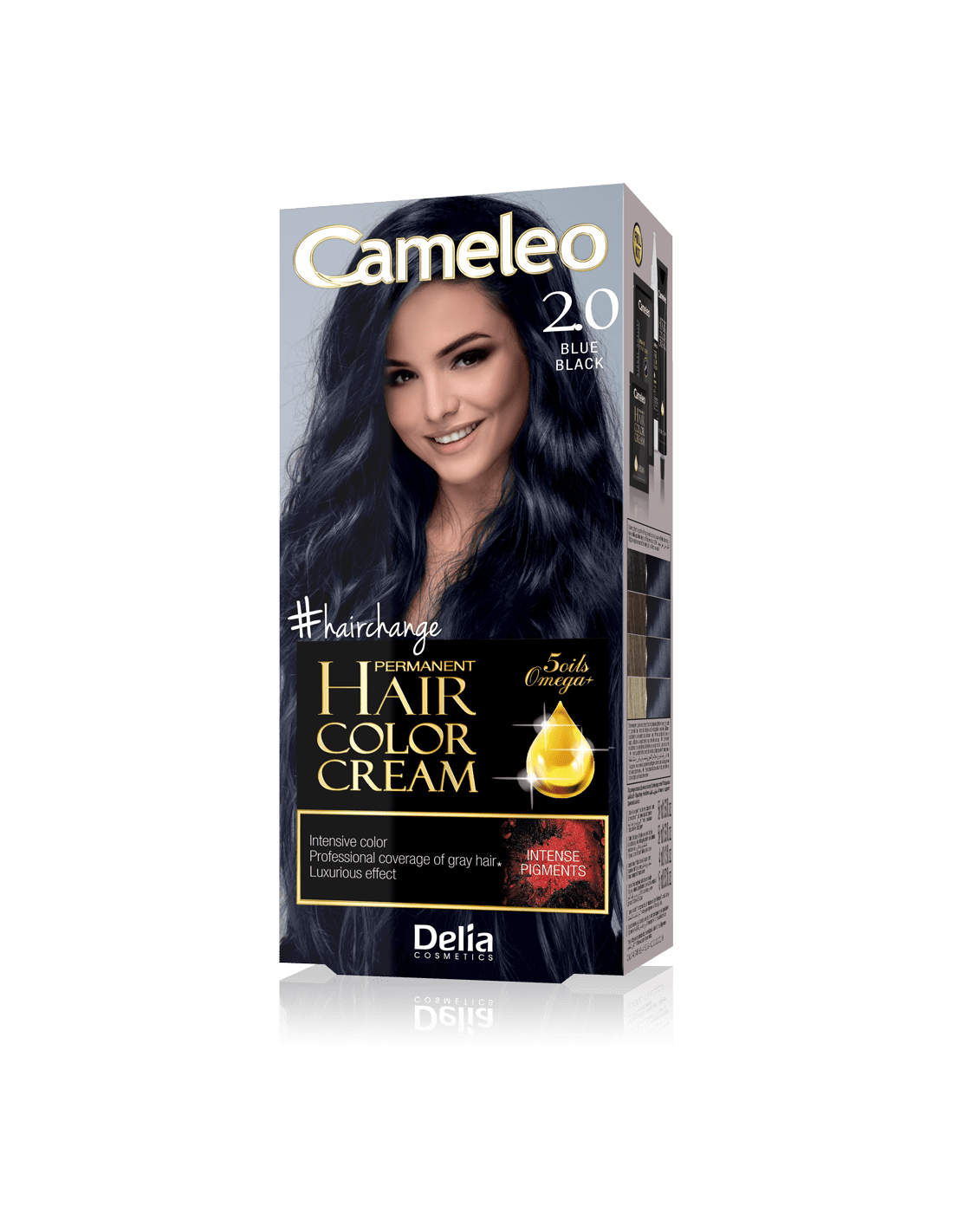 CAMELEO - Permanent Hair Color Cream OMEGA II - Delia Cosmetics