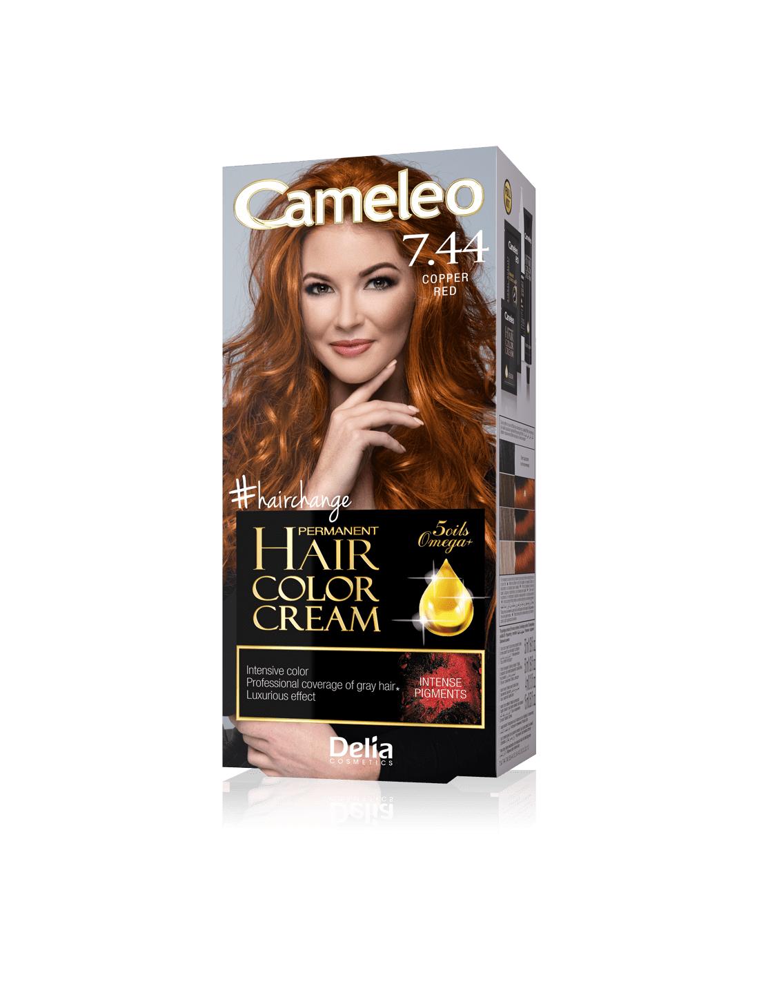 CAMELEO - Permanent Hair Color Cream OMEGA II - Delia Cosmetics