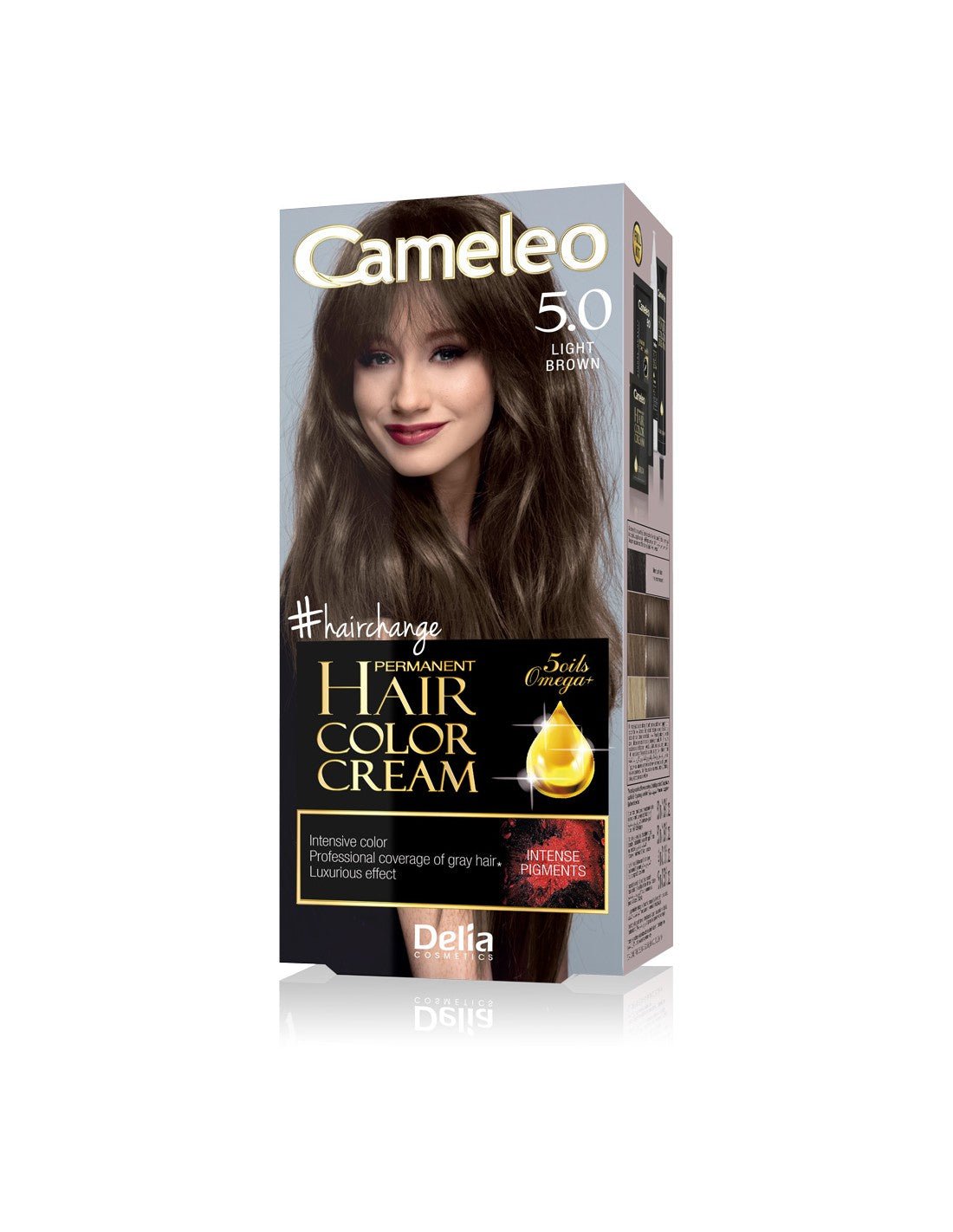 CAMELEO - Permanent Hair Color Cream OMEGA II - Delia Cosmetics