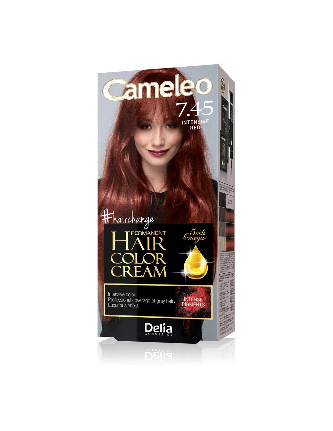 CAMELEO - Permanent Hair Color Cream OMEGA II - Delia Cosmetics
