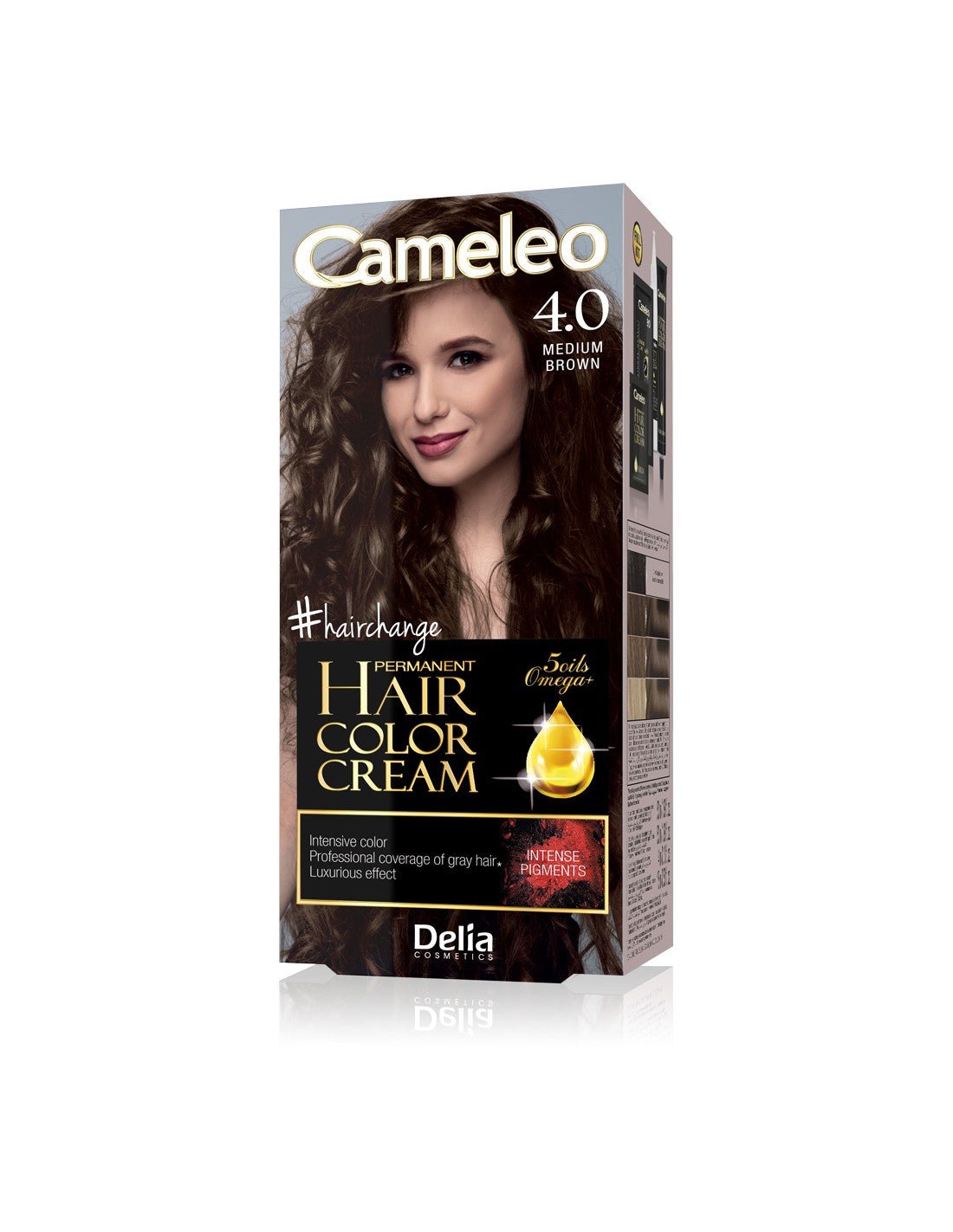 CAMELEO - Permanent Hair Color Cream OMEGA II - Delia Cosmetics