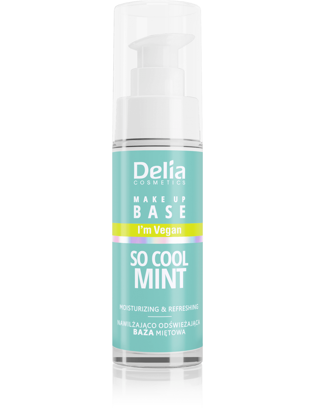 Cool Mint - Moisturizing and Refreshing Make up Base - Delia Cosmetics
