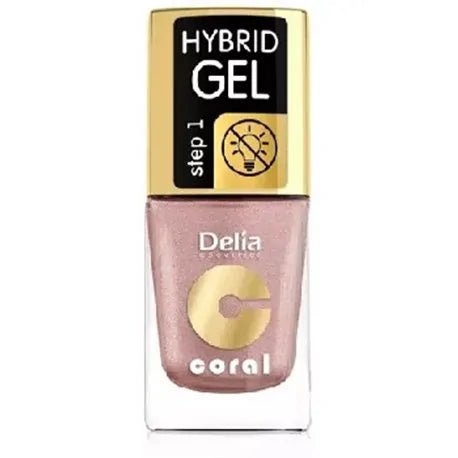 Coral Hybrid Gel 01 red 11ml - Delia Cosmetics