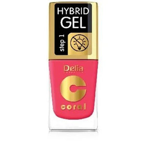Coral Hybrid Gel 01 red 11ml - Delia Cosmetics