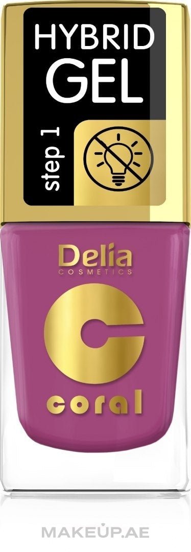 Coral Hybrid Gel 01 red 11ml - Delia Cosmetics