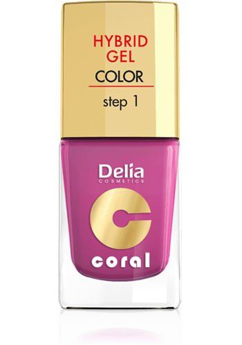 Coral Hybrid Gel 01 red 11ml - Delia Cosmetics