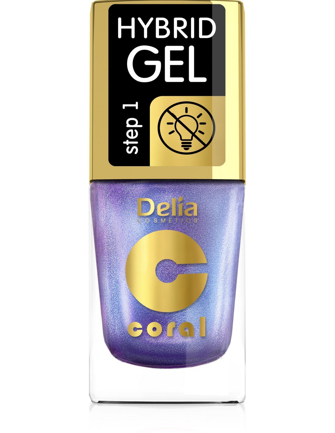 Coral Hybrid Gel - Multireflective 11ml - Delia Cosmetics