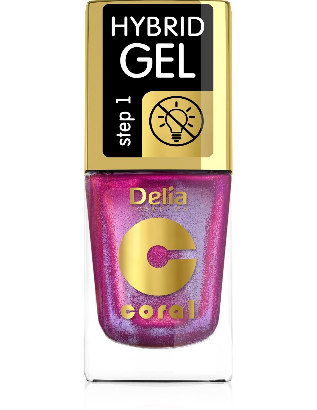 Coral Hybrid Gel - Multireflective 11ml - Delia Cosmetics