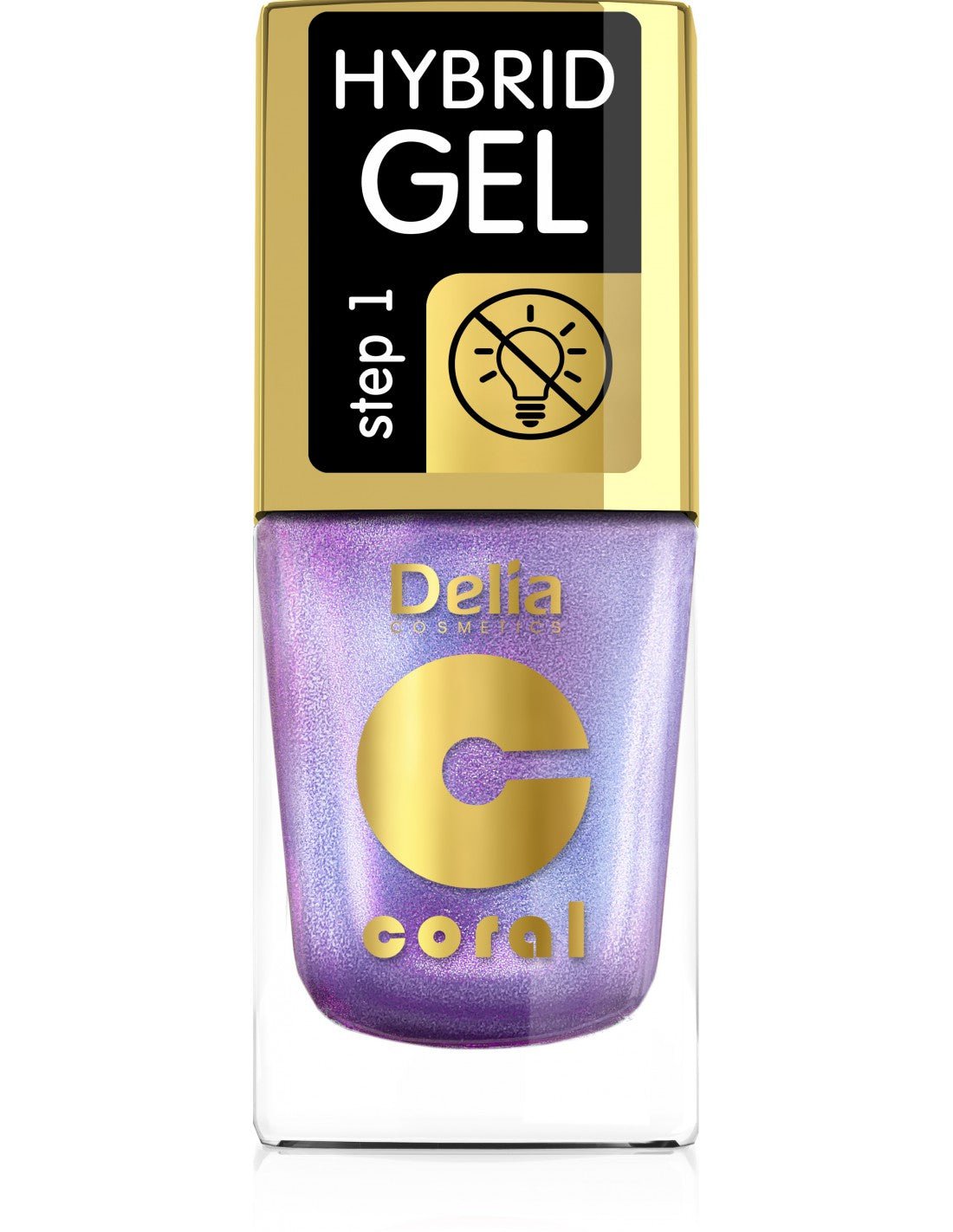 Coral Hybrid Gel - Multireflective 11ml - Delia Cosmetics