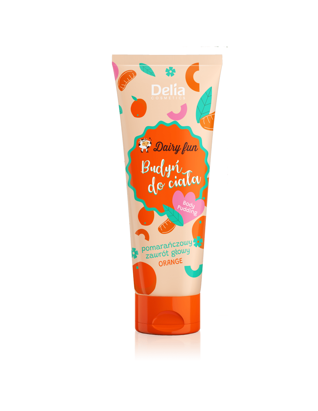 DAIRY FUN - Body Pudding Orange 250ml - Delia Cosmetics