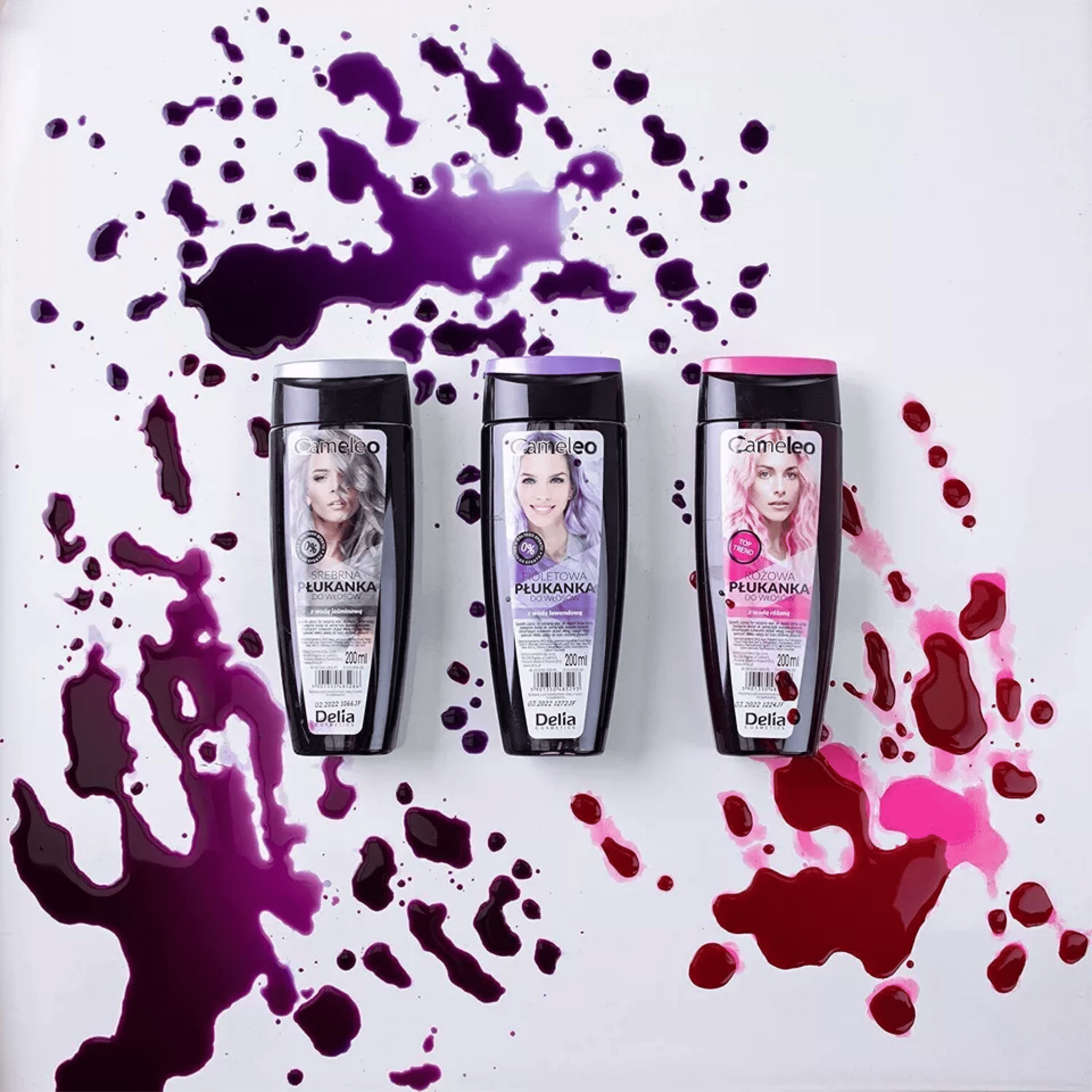 غسول تونر للشعر - 200 مل CAMELEO - Delia Cosmetics