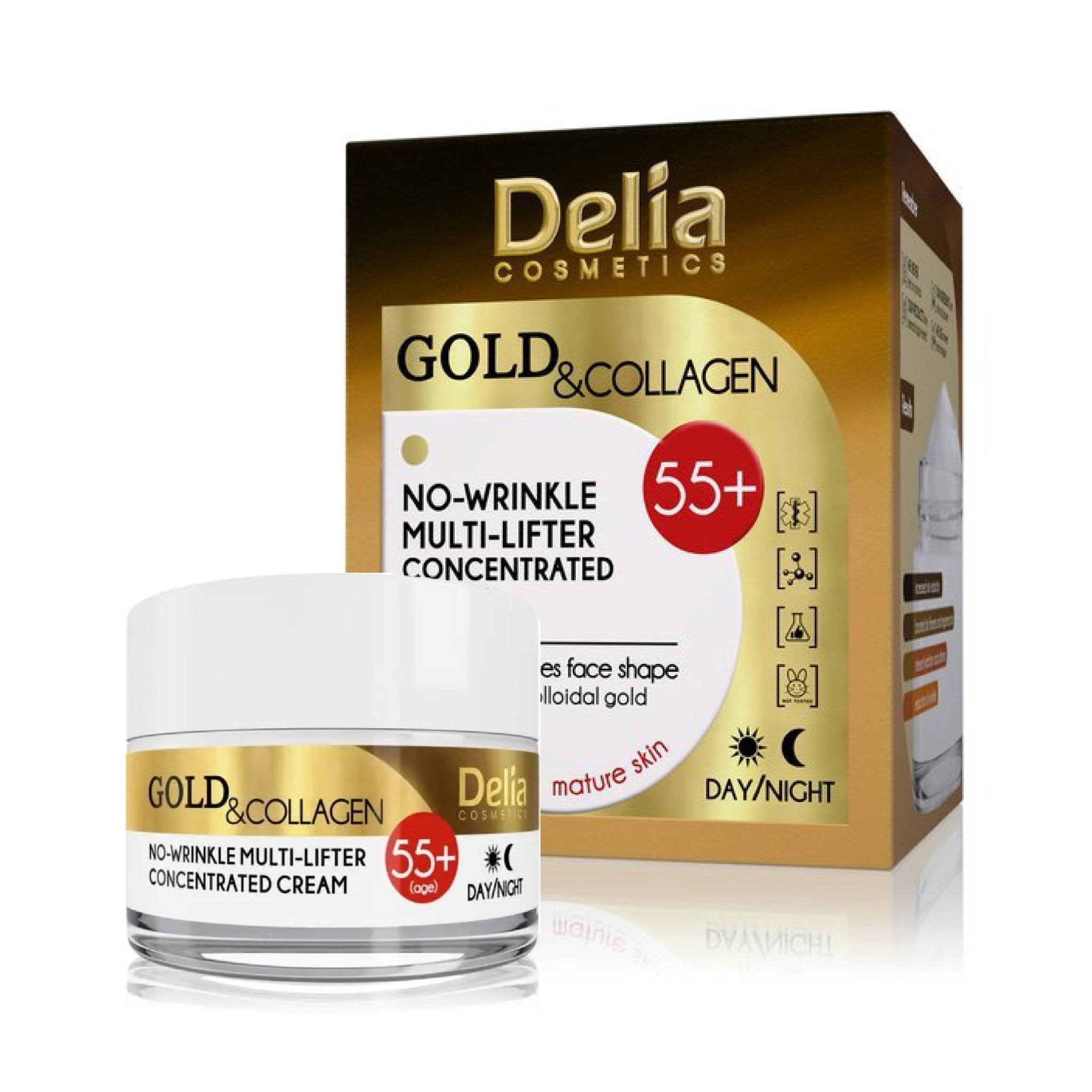 GOLD & COLLAGEN Face Cream – Delia Cosmetics