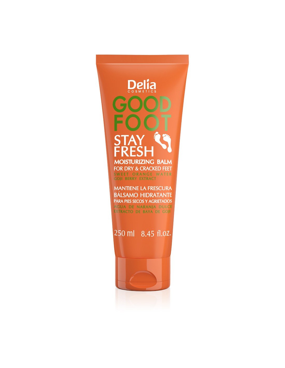 GOOD FOOT Foot balsam 08 STAY FRESH tube 250ml - Delia Cosmetics