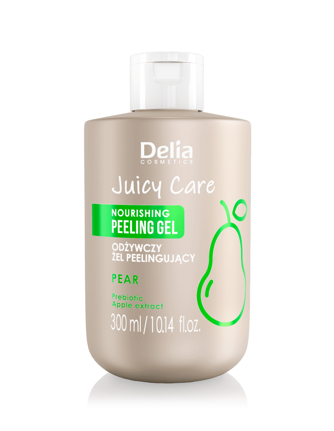 JUICY CARE - Nourishing Peeling Gel Pear 300ml - Delia Cosmetics