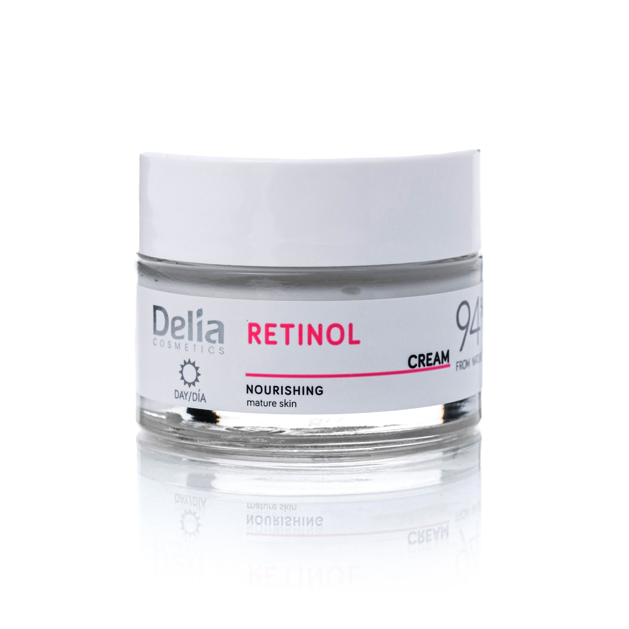 كريم الوجه بالريتينول المغذي 50 مل - Delia Cosmetics