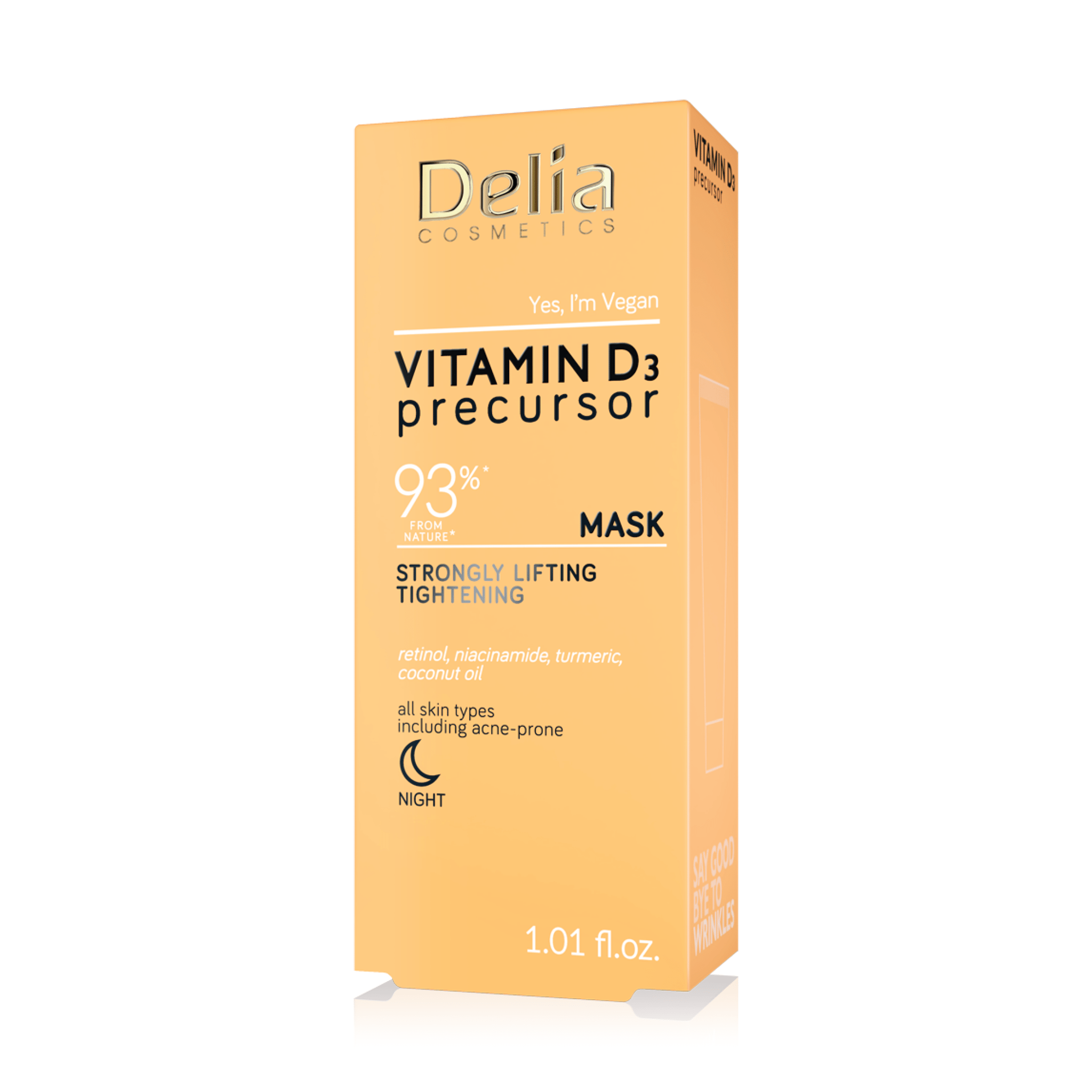 ماسك الوجه فيتامين د3 93% لشد البشرة بقوة 50 مل - Delia Cosmetics
