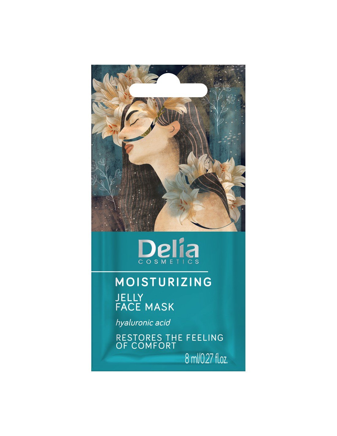 MOISTURIZING - JELLY FACE MASK 8ml - Delia Cosmetics