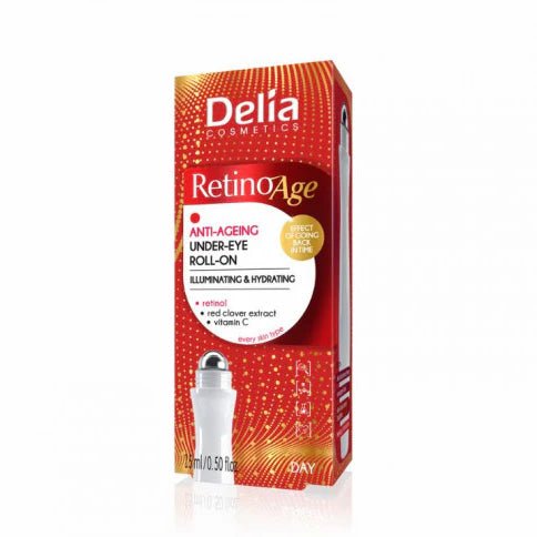 Retinol Therapy - ِAnti - aging under eye roll on - Delia Cosmetics
