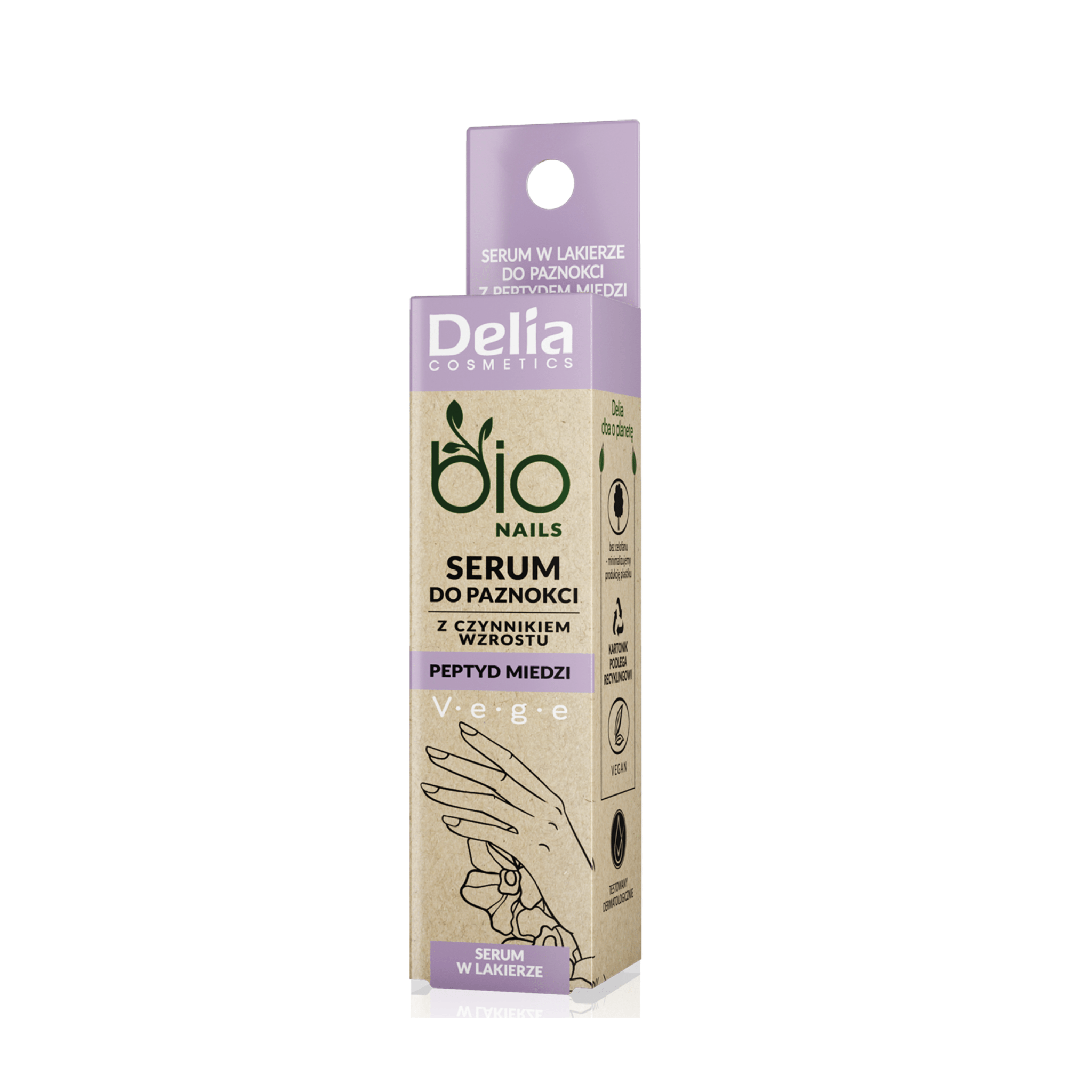 سيروم Bio Nails Peptides ببتيد لنمو الاظافر11 مل - Delia Cosmetics