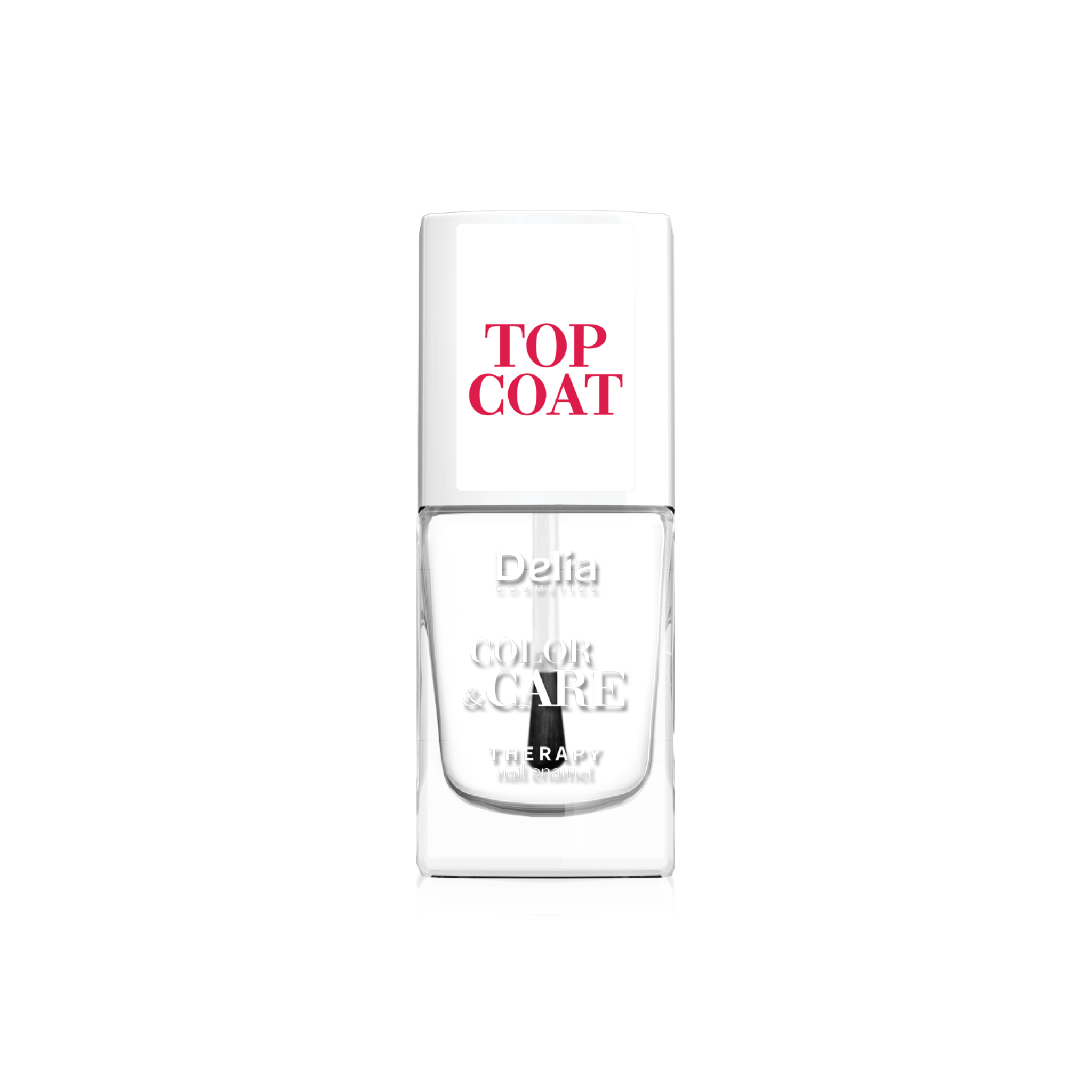 Top Coat Color & Care للحفاظ على اللون والعناية بالاظافر 11 مل - Delia Cosmetics